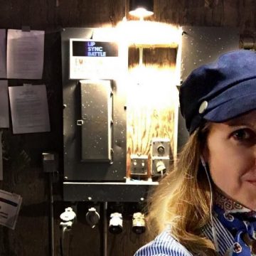 Lip Sync Battle at WB Warner Brothers rehearsal backstage