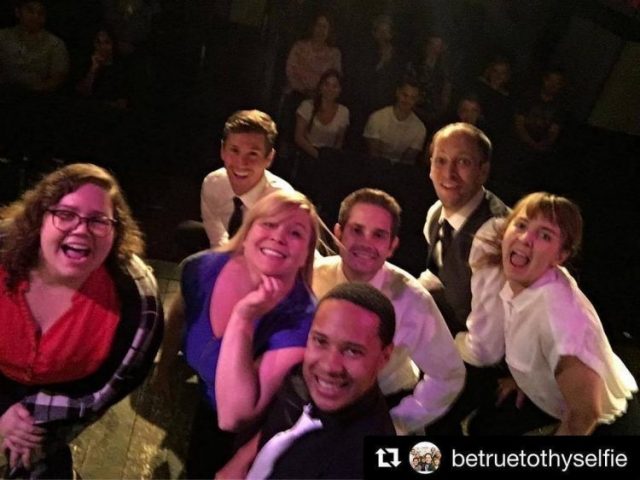 onstage selfie Be True To Thy Selfie Second City