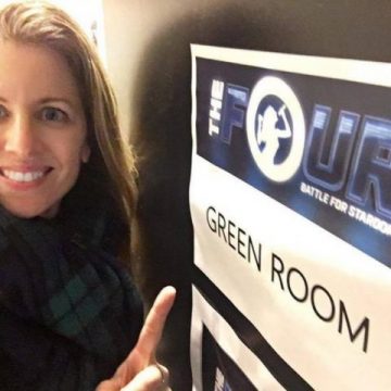backstage greenroom at The Four on Sony Studios lot