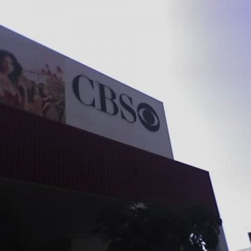 CBS Television city, stage 36 signage backstage