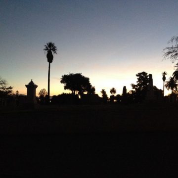 early call time parking in LA Cemetery