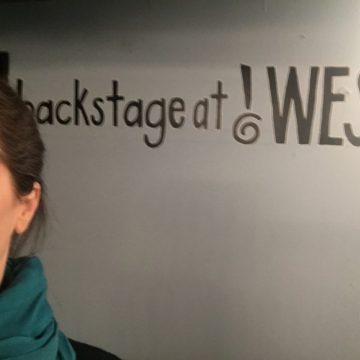 IO West greenroom backstage before cabaret