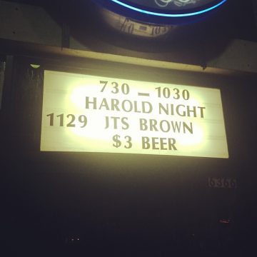 IO West, Jungle Time Social, JTS Brown signage backstage