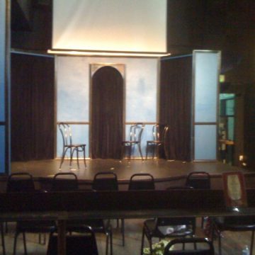 IO West MainStage theatre improv sketch comedy cabaret backstage